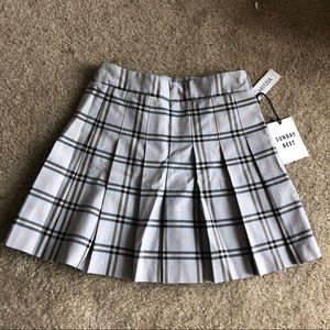 Aritzia Sunday Best Olive Skirt